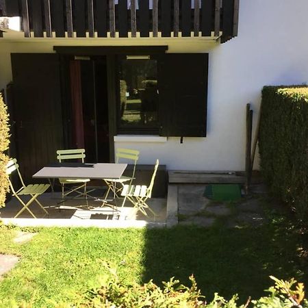 Studio Au Calme Avec Jardin Et Vue Mont-Blanc Шамони Екстериор снимка
